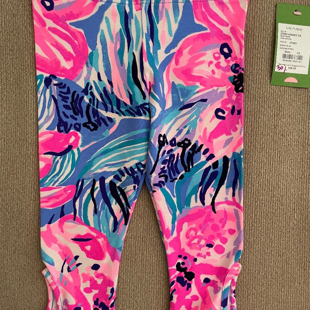 Lilly Pulitzer girl's leggings - NWT!